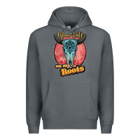 Rock blame it all on my roots black Premium Hoodie - JahusDesignShop