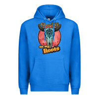 True Royal blame it all on my roots black Premium Hoodie - JahusDesignShop