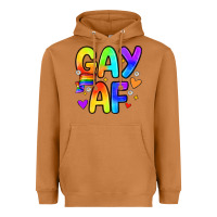 Meerkat gay af Heavyweight Hoodie - Zillion Design Studio