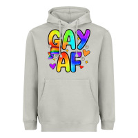 Moon Dust gay af Heavyweight Hoodie - Zillion Design Studio