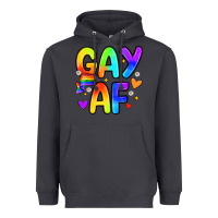 Smoke gay af Heavyweight Hoodie - Zillion Design Studio