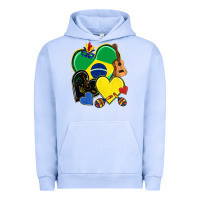 Pigment Grape Ice brazil hearts Urban Hoodie - NancyCooperArtShop