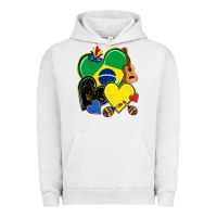 Pigment Lunar Rock brazil hearts Urban Hoodie - NancyCooperArtShop