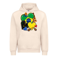 Sandshell brazil hearts Urban Hoodie - NancyCooperArtShop