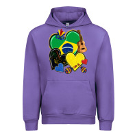 Tulip brazil hearts Urban Hoodie - NancyCooperArtShop