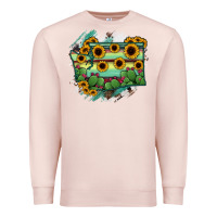 Pale Pink washingTon State Map Premium Sweatshirt - RanaPortraitStore