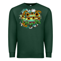 Sports Green washingTon State Map Premium Sweatshirt - RanaPortraitStore