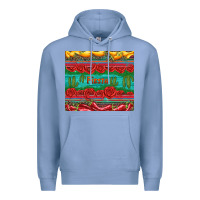 Colony Blue fiesta Premium Hoodie - Artiststas