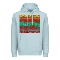 Blue Mist fiesta Premium Hoodie - Artiststas