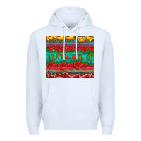 White fiesta Premium Hoodie - Artiststas