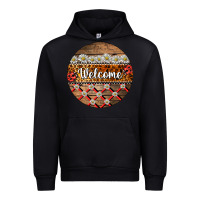 Black ladybug welcome ornament Urban Hoodie - BarkalooDesign