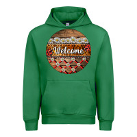Emerald ladybug welcome ornament Urban Hoodie - BarkalooDesign