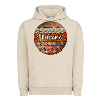 Pigment French Oak ladybug welcome ornament Urban Hoodie - BarkalooDesign
