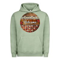 Pigment Oil Green ladybug welcome ornament Urban Hoodie - BarkalooDesign