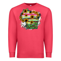 Cardinal Wisconsin State Map Premium Sweatshirt - RanaPortraitStore
