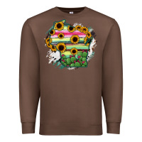 Chestnut Wisconsin State Map Premium Sweatshirt - RanaPortraitStore