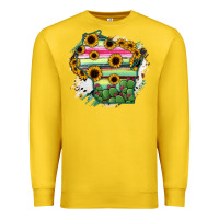 Lemon Wisconsin State Map Premium Sweatshirt - RanaPortraitStore