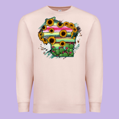 Wisconsin State Map Premium Sweatshirt Designed By Ranaportraitstore