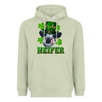 Matcha lucky heifer Heavyweight Hoodie - RanaPortraitStore