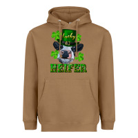 Toasted Coconut lucky heifer Heavyweight Hoodie - RanaPortraitStore