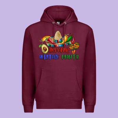 Hispanic Heritage Month Premium Hoodie Designed By Bundleandbundleshop