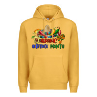 Mustard hispanic heritage month Premium Hoodie - BundleAndBundleShop