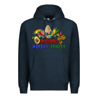 Navy hispanic heritage month Premium Hoodie - BundleAndBundleShop