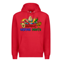 Red hispanic heritage month Premium Hoodie - BundleAndBundleShop