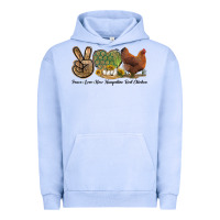 Pigment Grape Ice Peace Love New Hampshire Red Chicken Urban Hoodie - LillyAllenDesigns