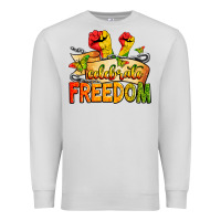 Dove Grey We are black history juneteenth Premium Sweatshirt - Zillion Design Studio