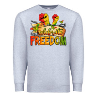 Heather Grey We are black history juneteenth Premium Sweatshirt - Zillion Design Studio