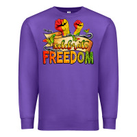 Purple We are black history juneteenth Premium Sweatshirt - Zillion Design Studio
