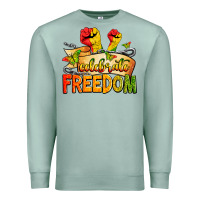 Seafoam We are black history juneteenth Premium Sweatshirt - Zillion Design Studio