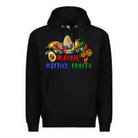 Black hispanic heritage month Premium Hoodie - BundleAndBundleShop