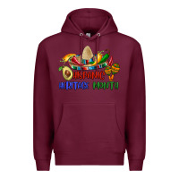 Burgundy hispanic heritage month Premium Hoodie - BundleAndBundleShop