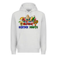 Dove Grey hispanic heritage month Premium Hoodie - BundleAndBundleShop