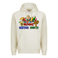 Oatmeal Heather hispanic heritage month Premium Hoodie - BundleAndBundleShop
