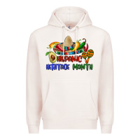 Pale Pink hispanic heritage month Premium Hoodie - BundleAndBundleShop