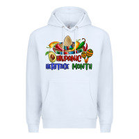 White hispanic heritage month Premium Hoodie - BundleAndBundleShop