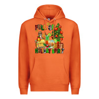 Carrot full of holiday spirit Premium Hoodie - AdoDesignShop