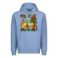 Colony Blue full of holiday spirit Premium Hoodie - AdoDesignShop