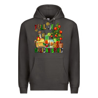 Smoke full of holiday spirit Premium Hoodie - AdoDesignShop