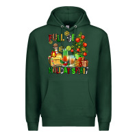 Sports Green full of holiday spirit Premium Hoodie - AdoDesignShop