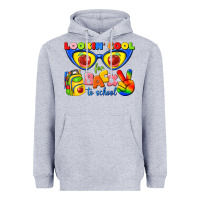 Heather Grey looking cool for back to school Heavyweight Hoodie - texasbilliewilder