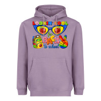 Lavender looking cool for back to school Heavyweight Hoodie - texasbilliewilder