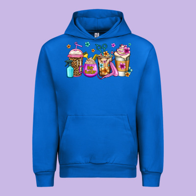 Hair Hustler Coffee Urban Hoodie Designed By Jasminsmagicworld