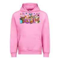 Fuchsia Pink hair hustler coffee Urban Hoodie - Jasminsmagicworld