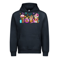 Navy hair hustler coffee Urban Hoodie - Jasminsmagicworld