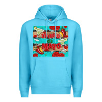 Ocean Blue drinko de mayo Premium Hoodie - Artiststas