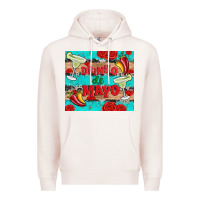 Pale Pink drinko de mayo Premium Hoodie - Artiststas